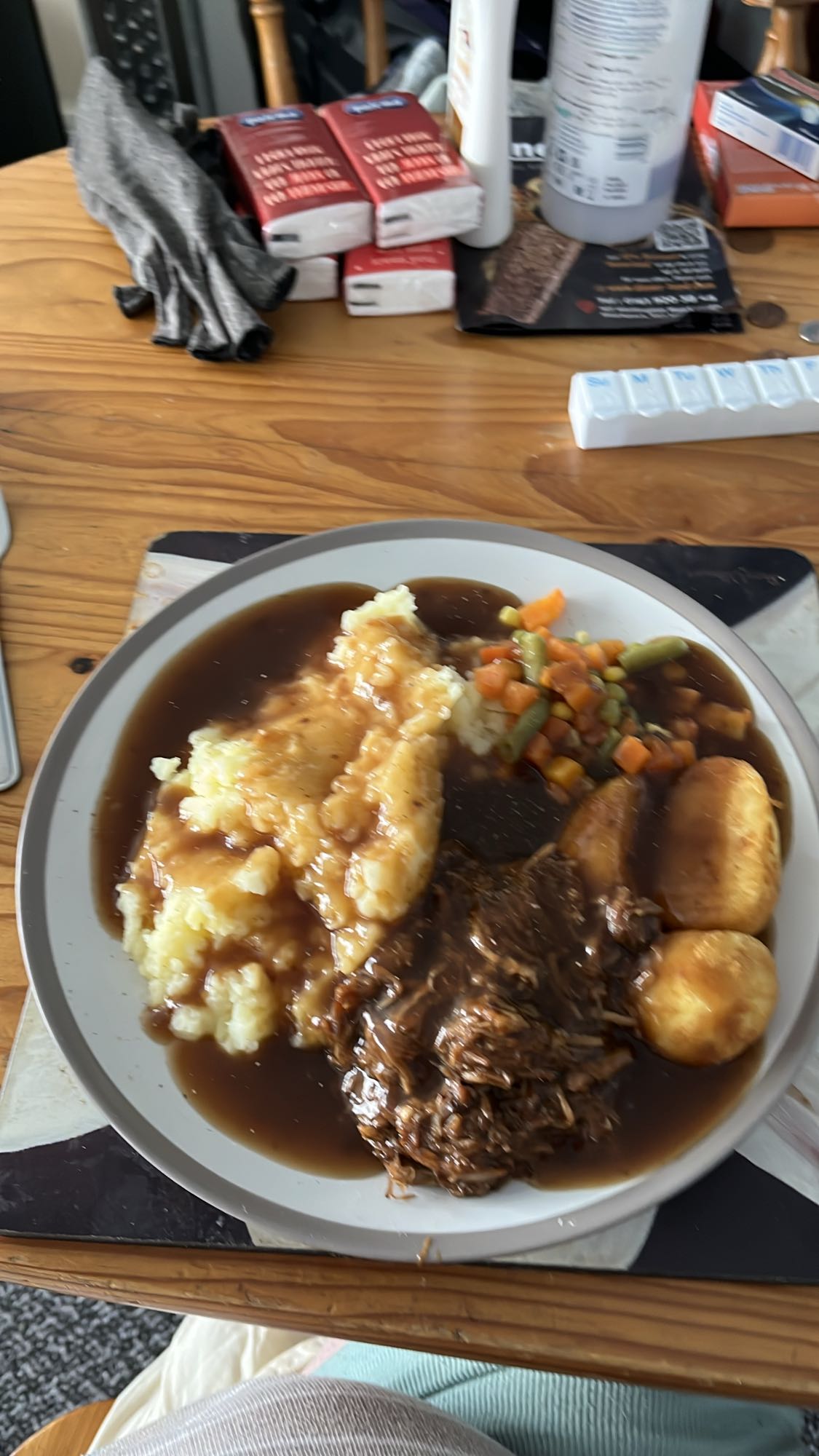 Roast Dinner with Gravy