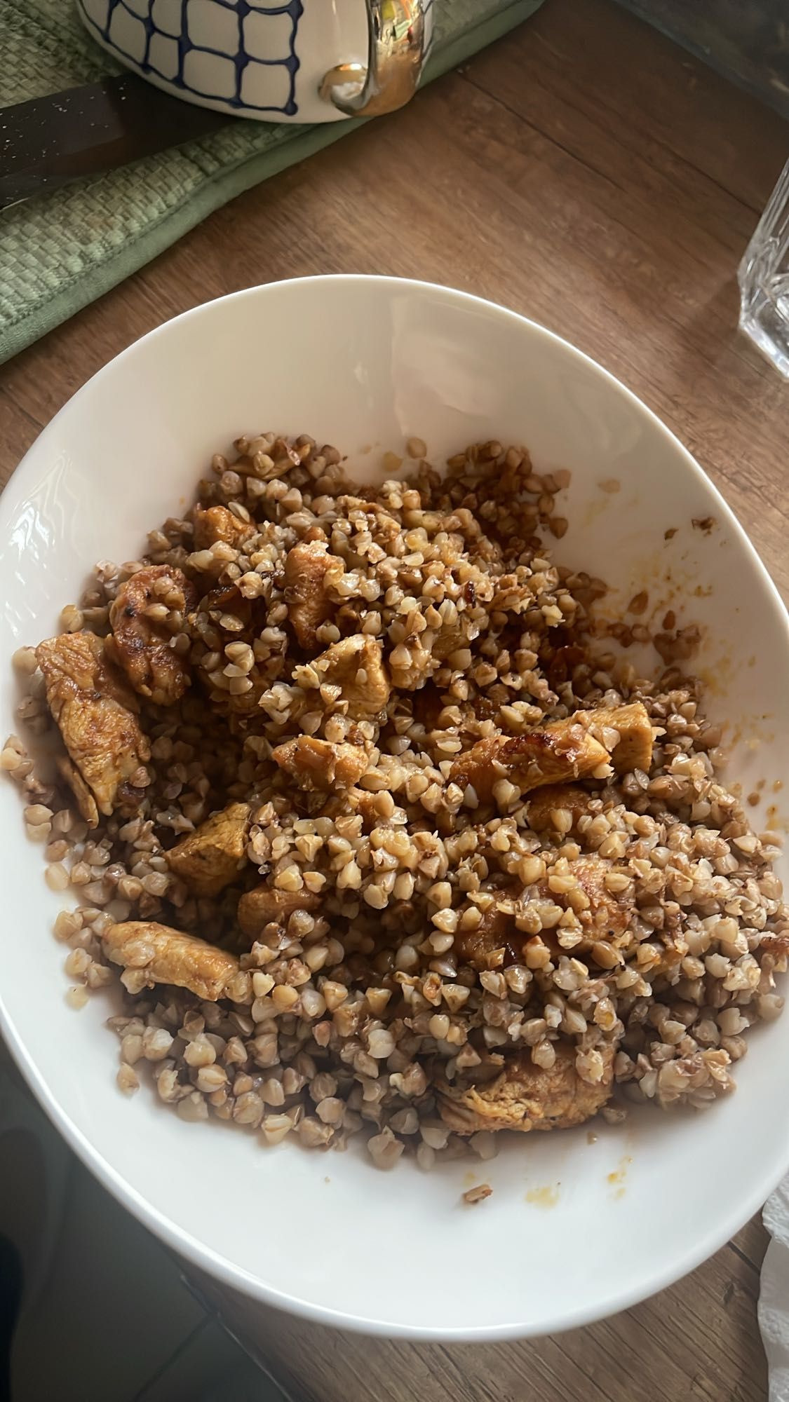 Kasza gryczana z kurczakiem