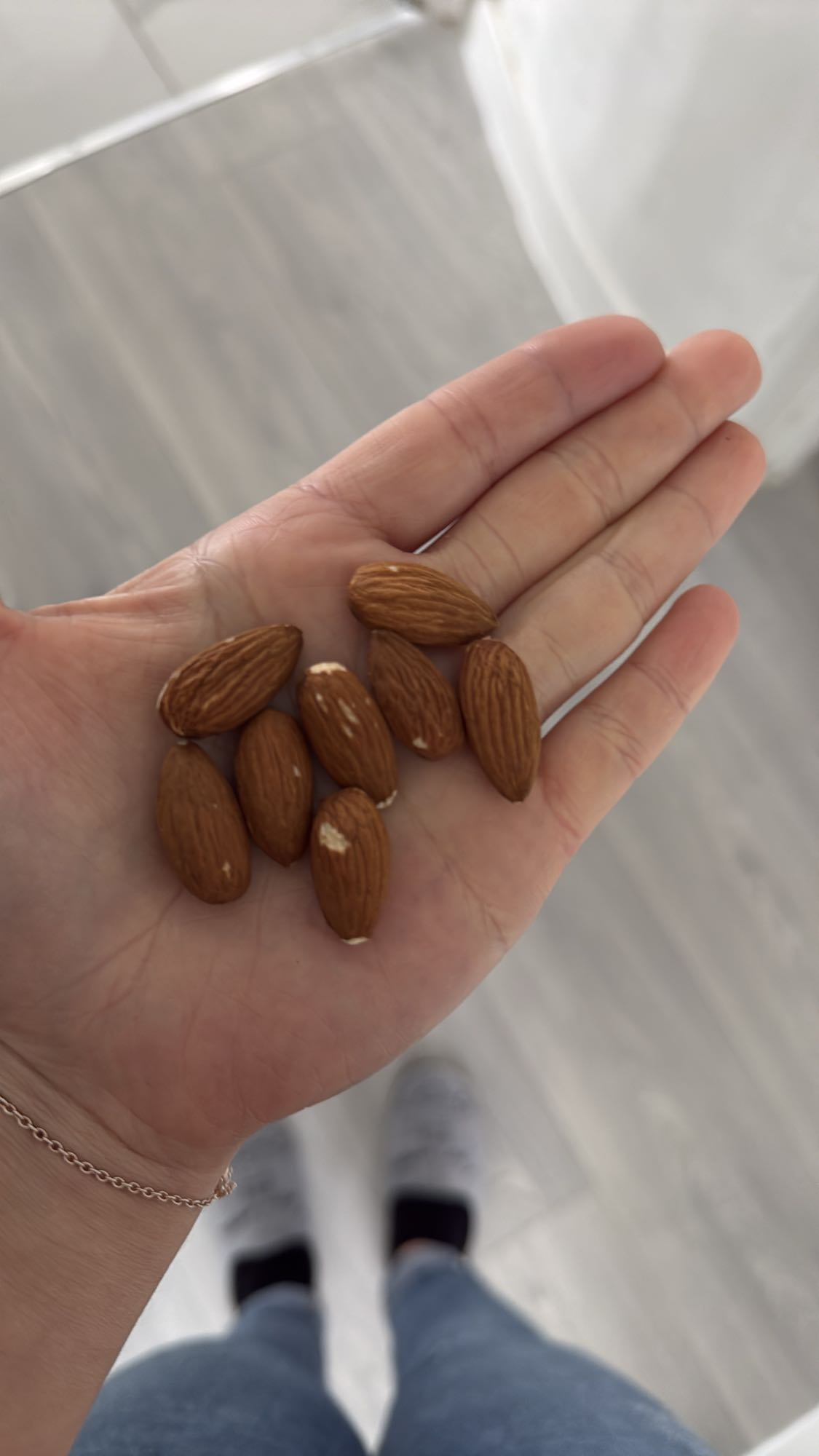 Amandes en collation