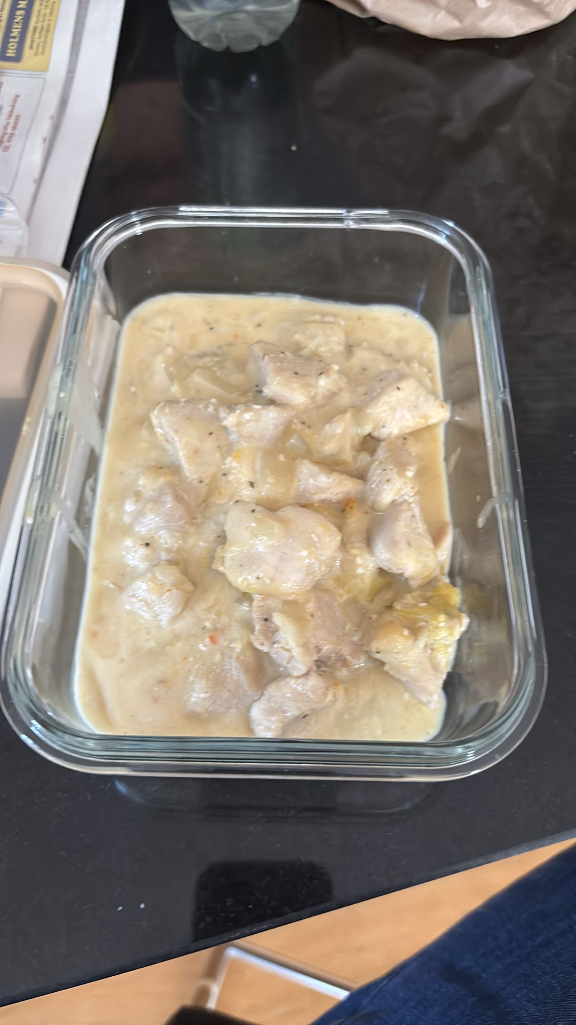 Krämig kycklinggryta