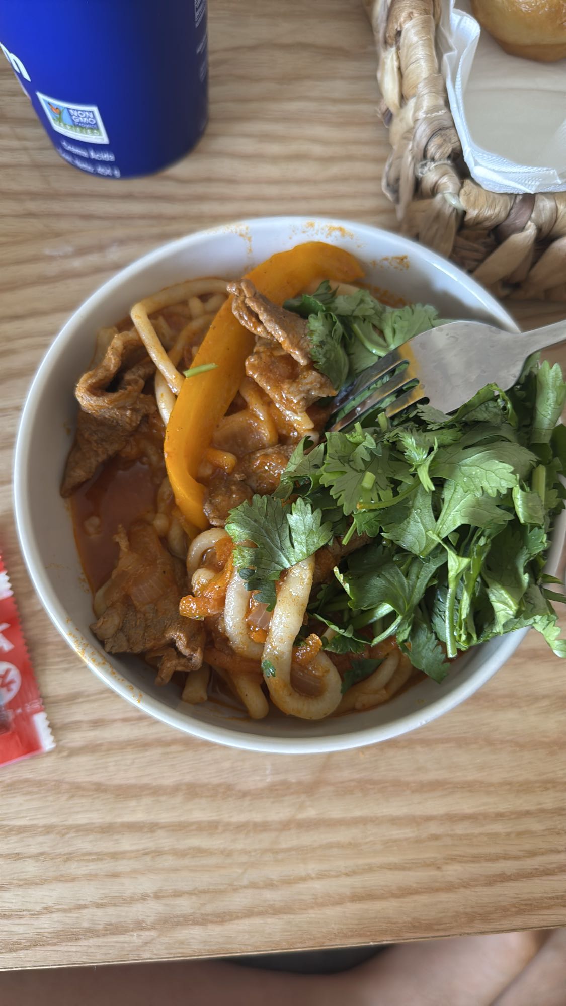 Лагман с говядиной