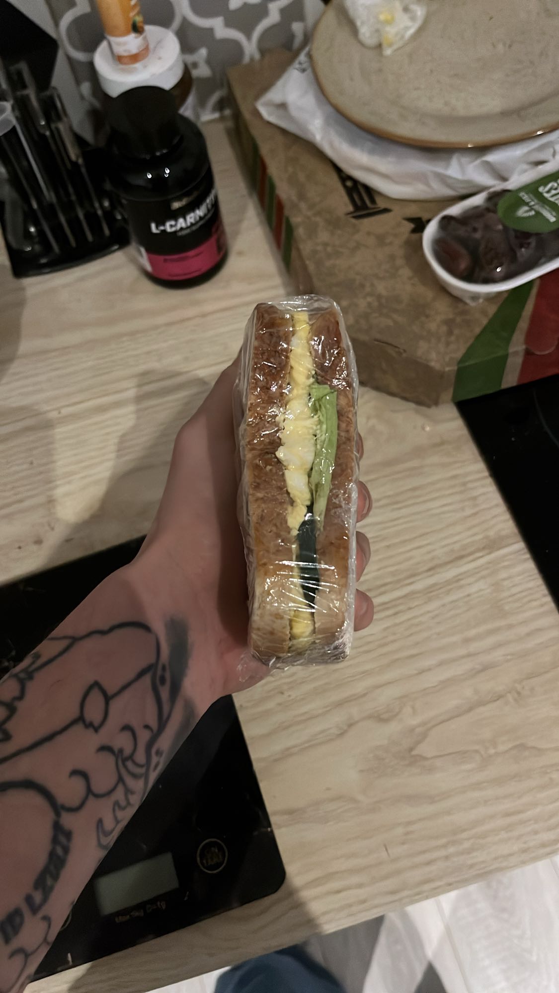 Sandwich aux œufs
