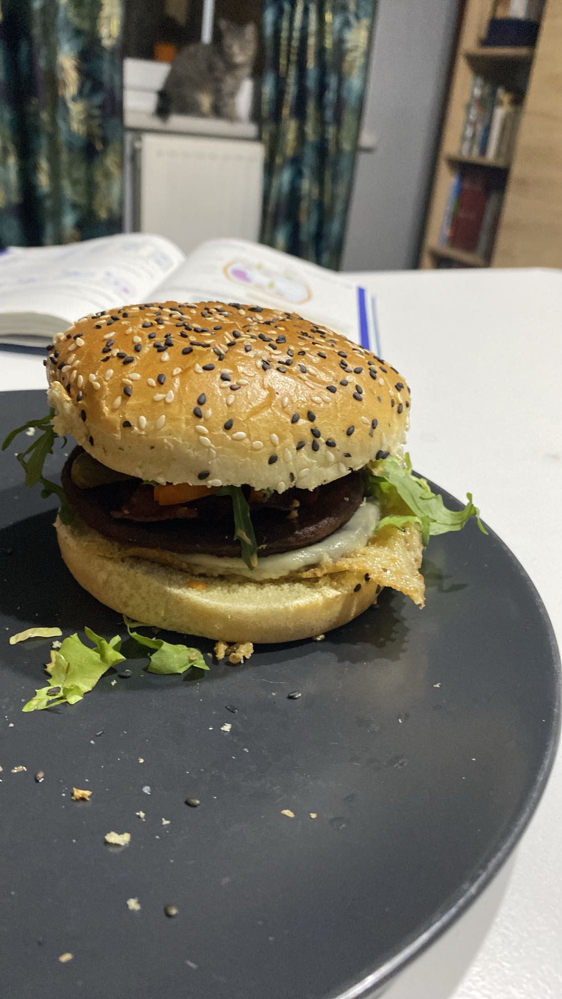 Burger wegetariański