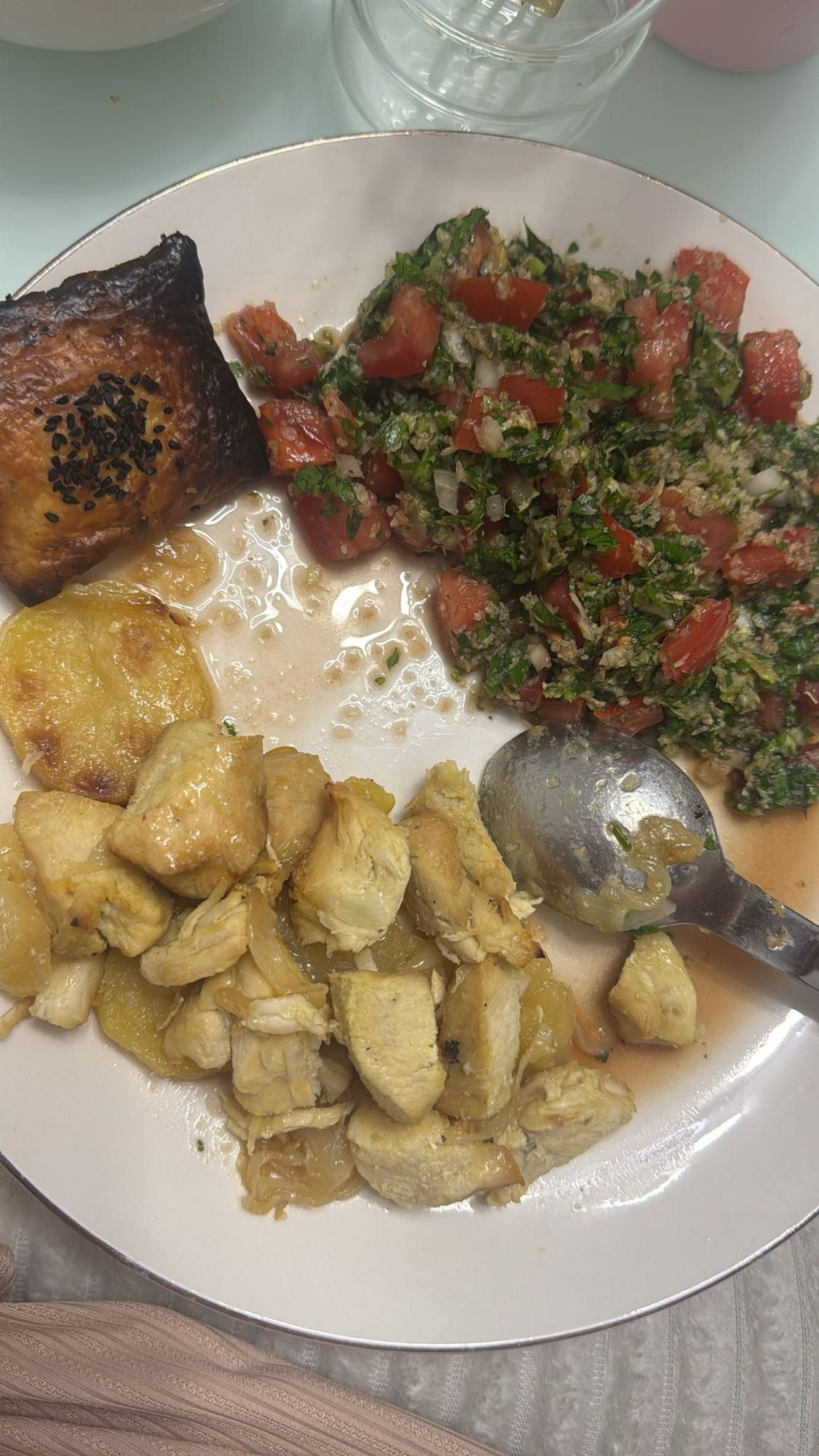 Chicken with Tabbouleh