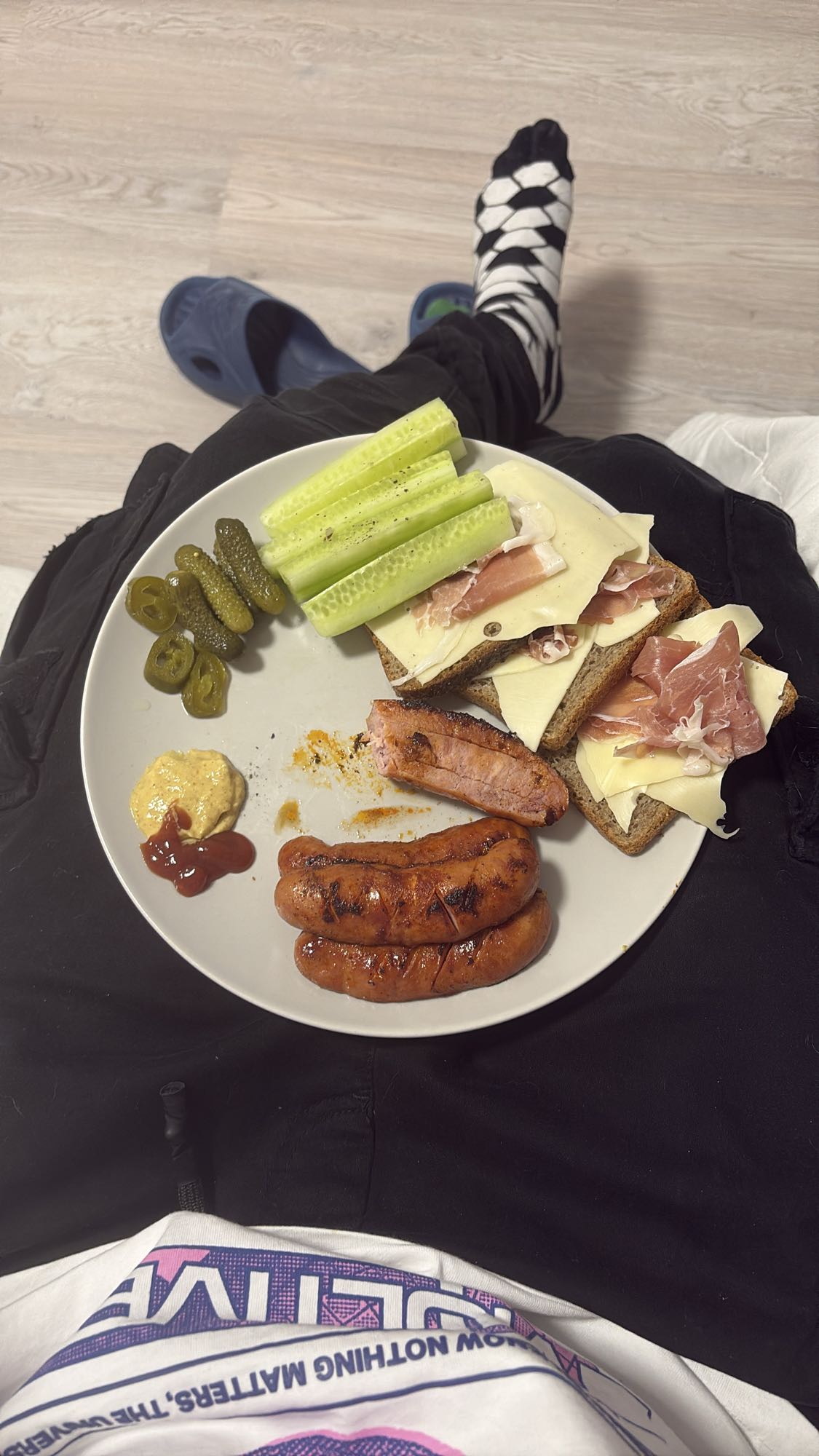 Kanapki z kiełbasą