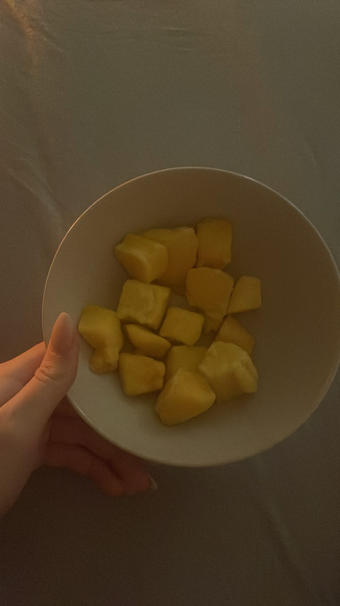 Geschnittene Ananas