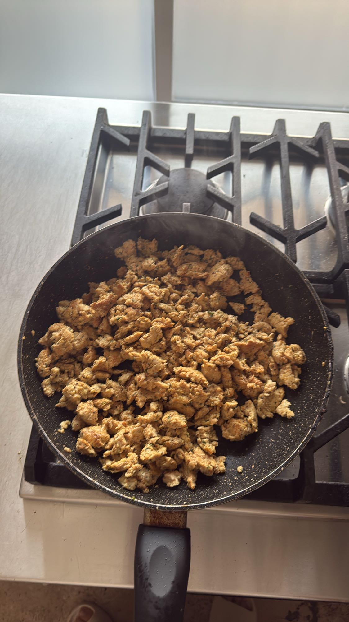 Poulet épicé sauté