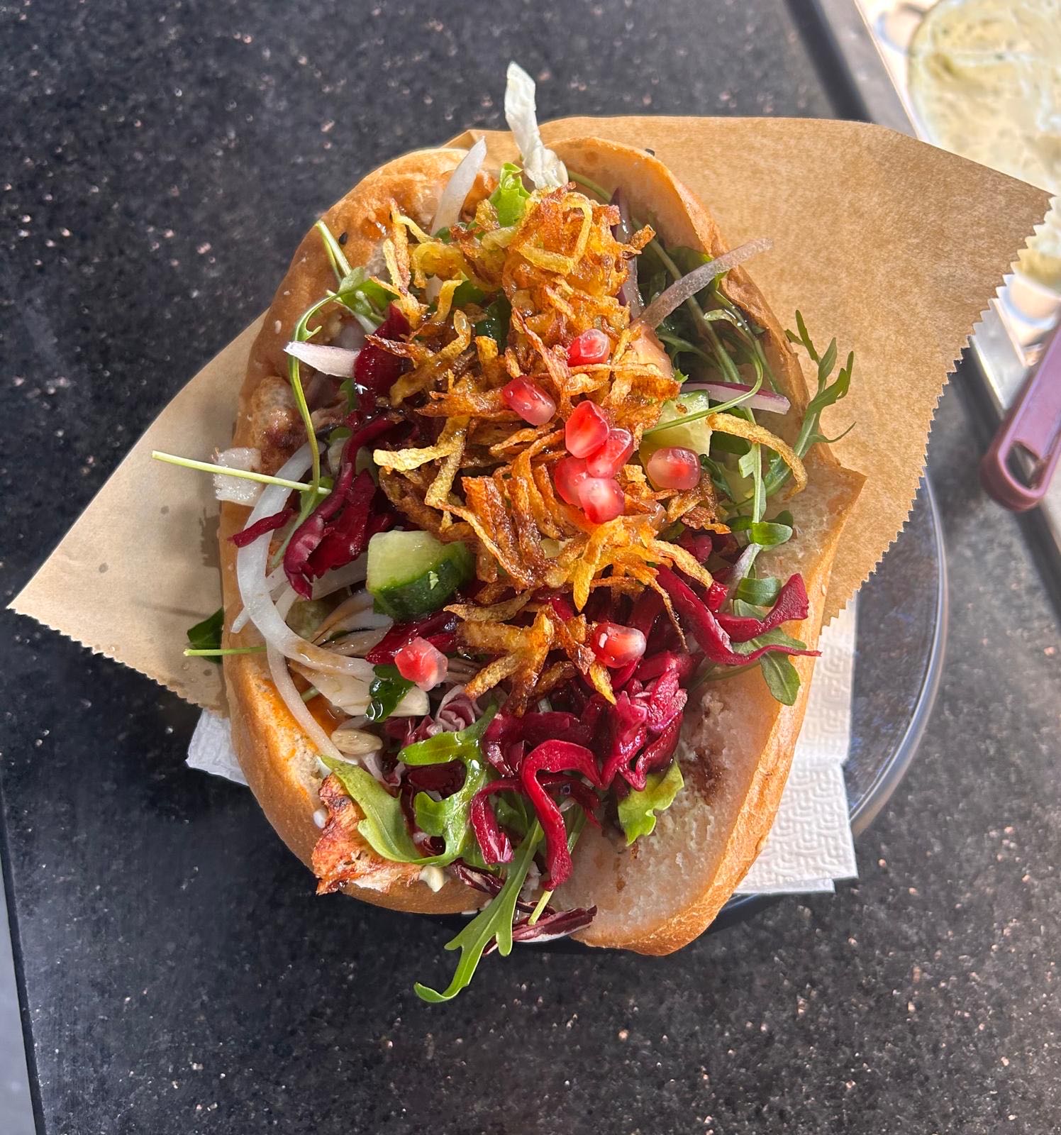 Döner Kebab mit Gemüse