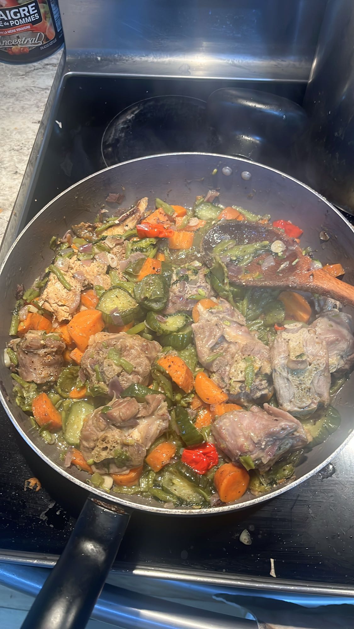 Ragoût de viande et légumes