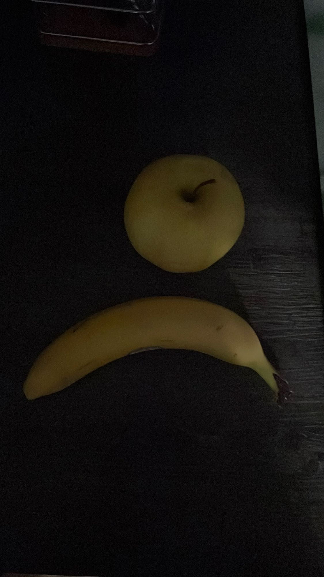 Pomme et banane