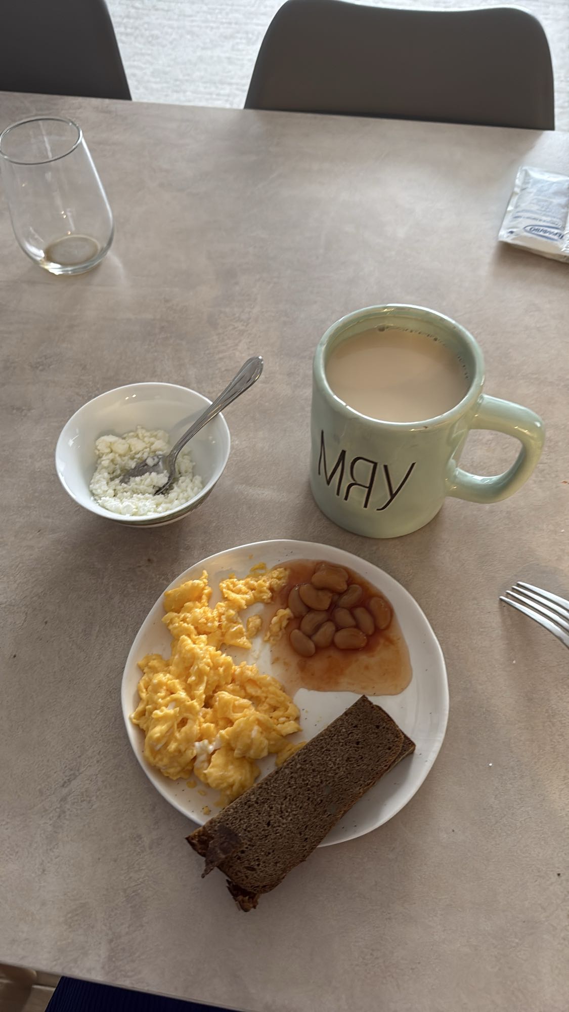 Завтрак с яйцами