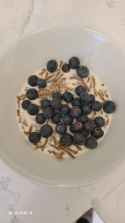 Blueberry Cereal Bowl