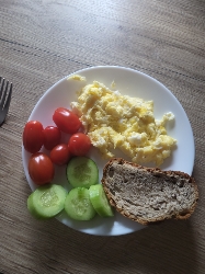 Scrambled Eggs with Veggies