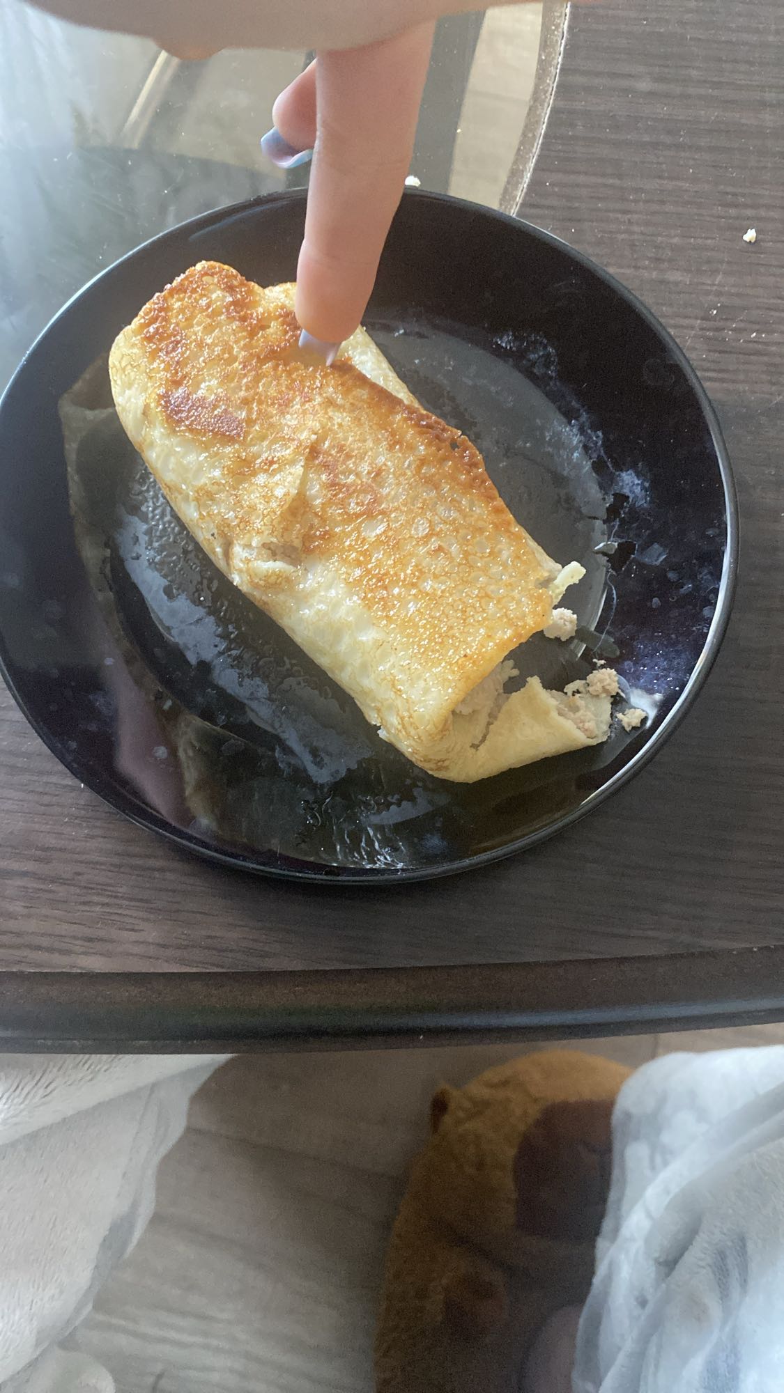 Naleśnik z nadzieniem