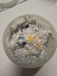 Pudín de chía con frutas