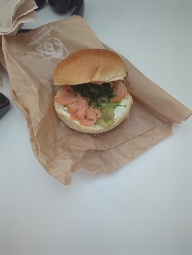 Bagel au saumon fumé