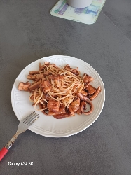 Pâtes aux fruits de mer