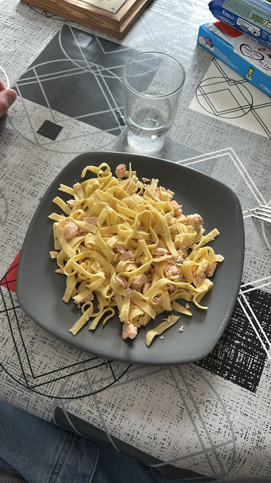 Tagliatelles au saumon