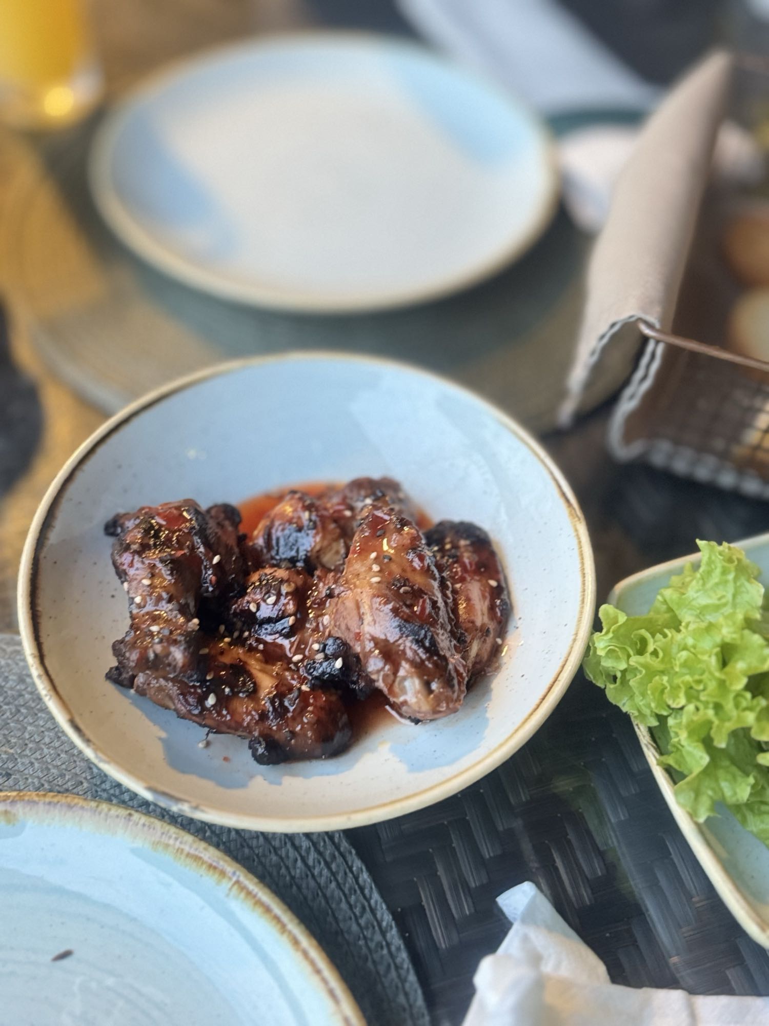 Glazed Chicken Wings