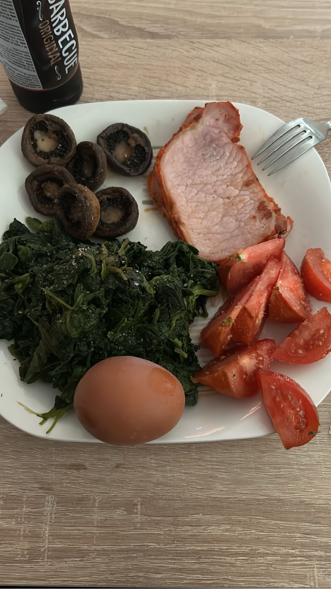 Plato saludable mixto