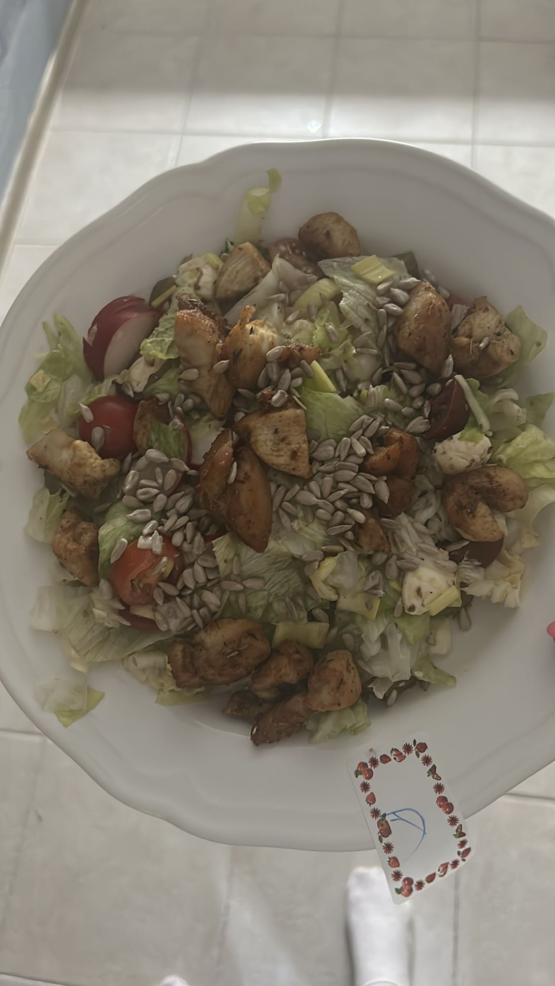 Sałatka z kurczakiem