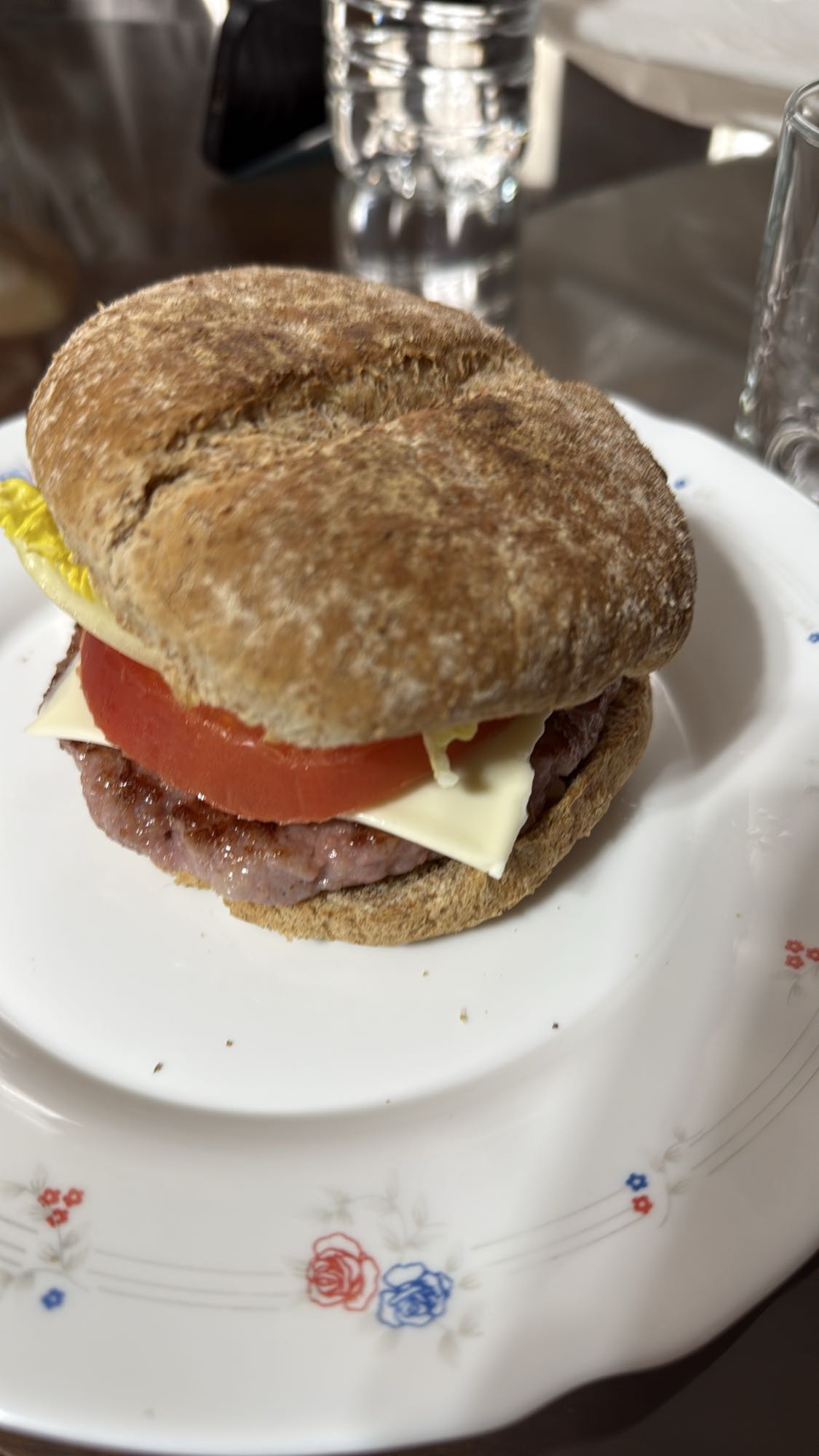 Hamburguesa casera