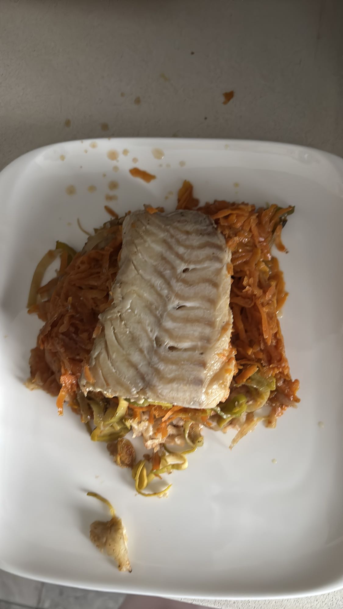 Steamed Fish with Vegetables