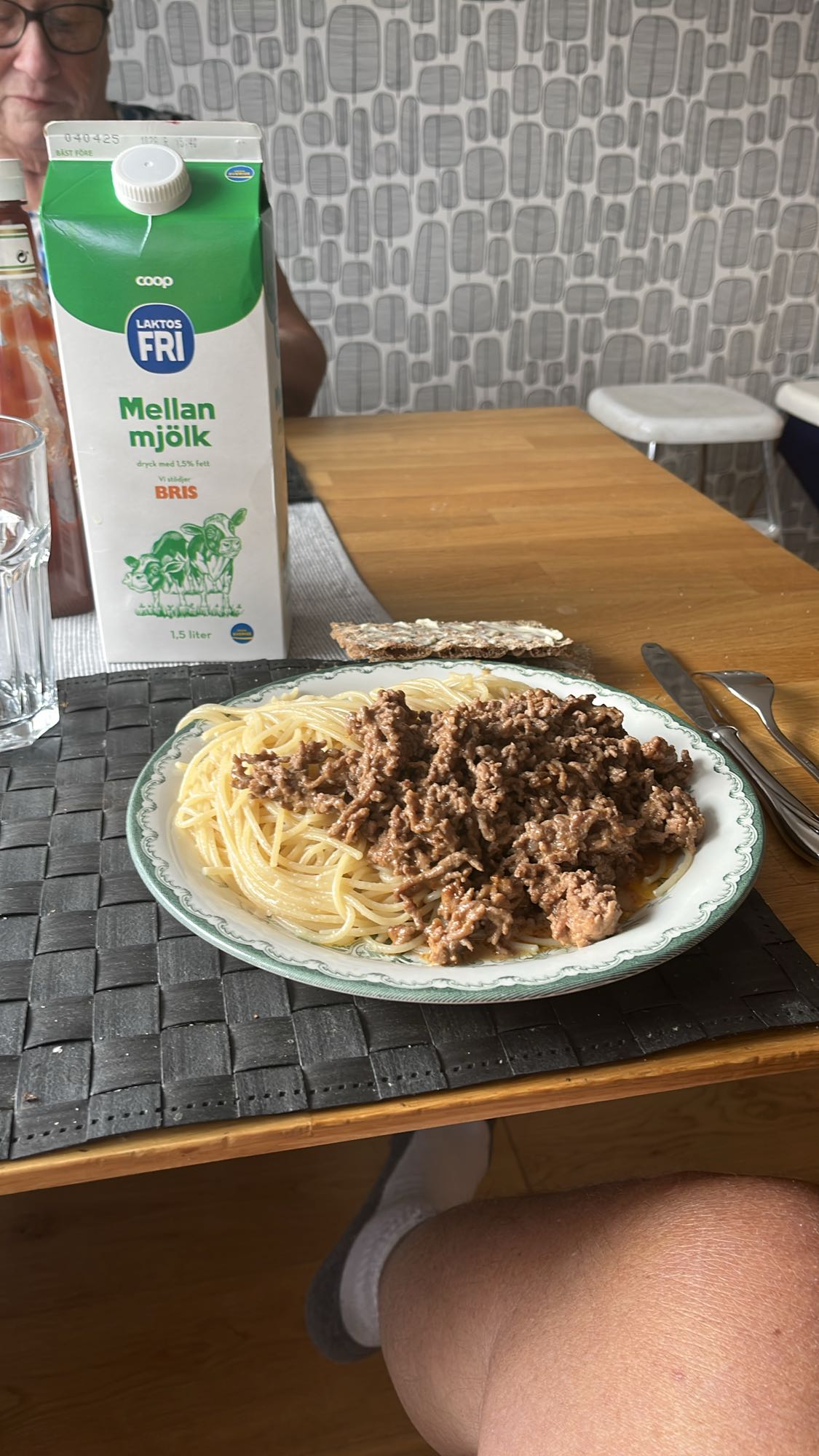 Spagetti med köttfärs