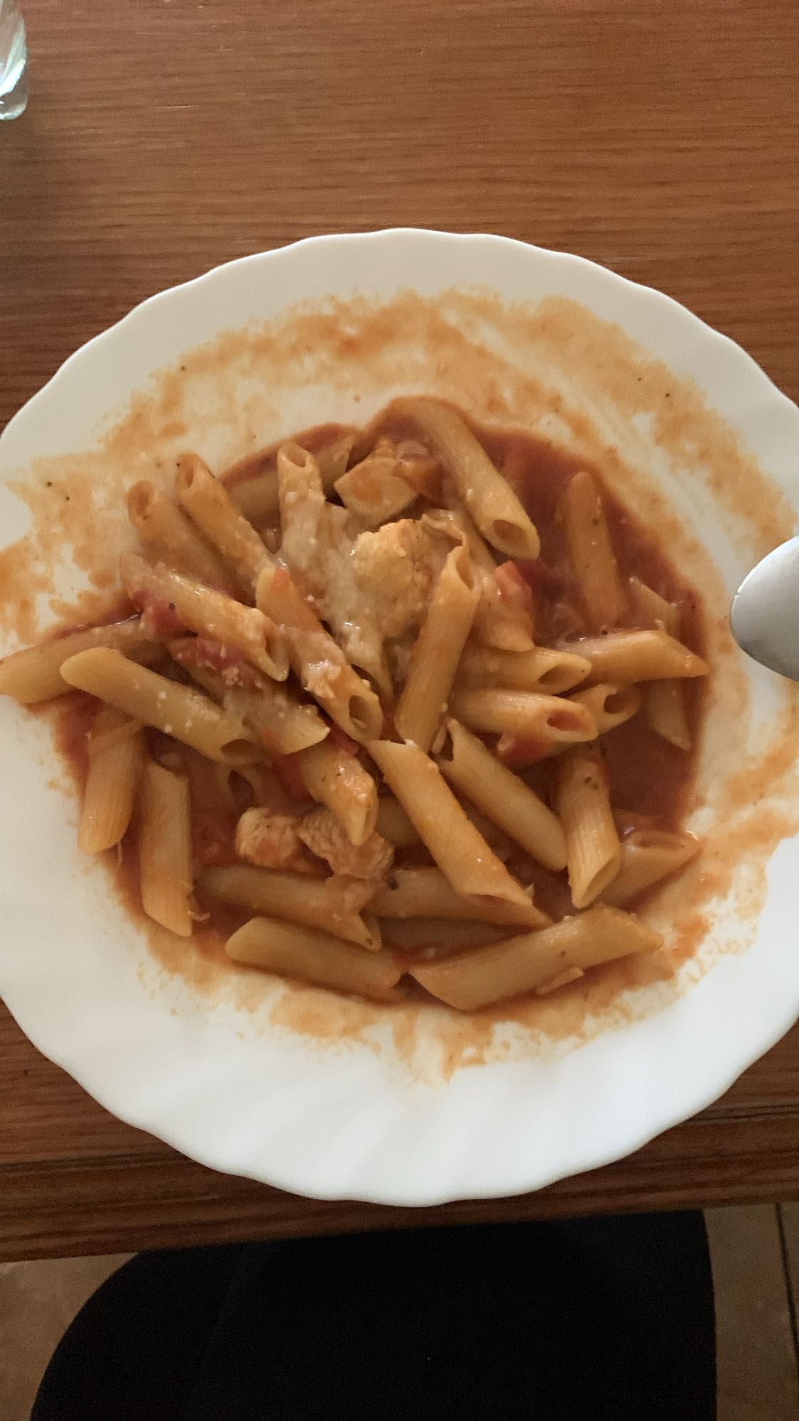 Makaron z kurczakiem