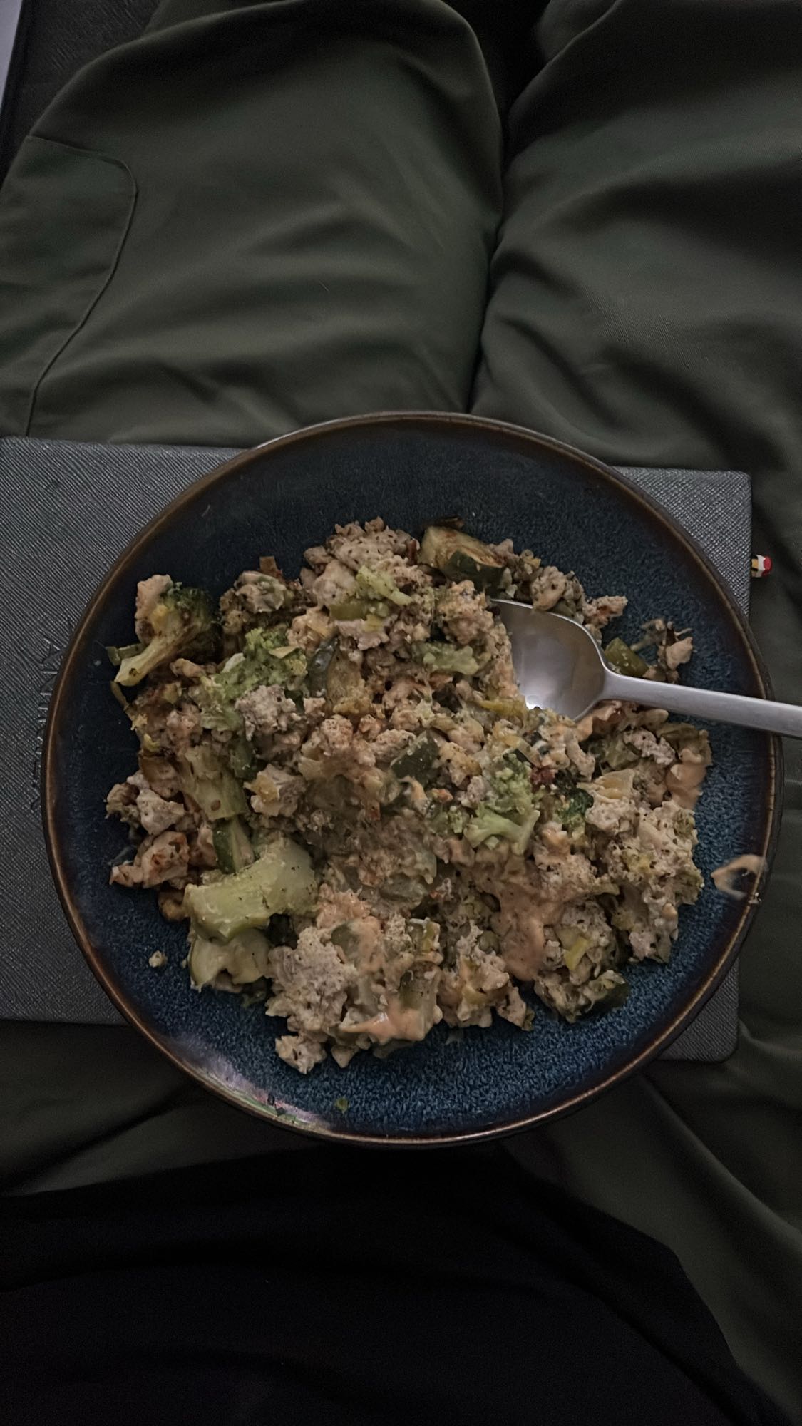 Jajecznica z warzywami