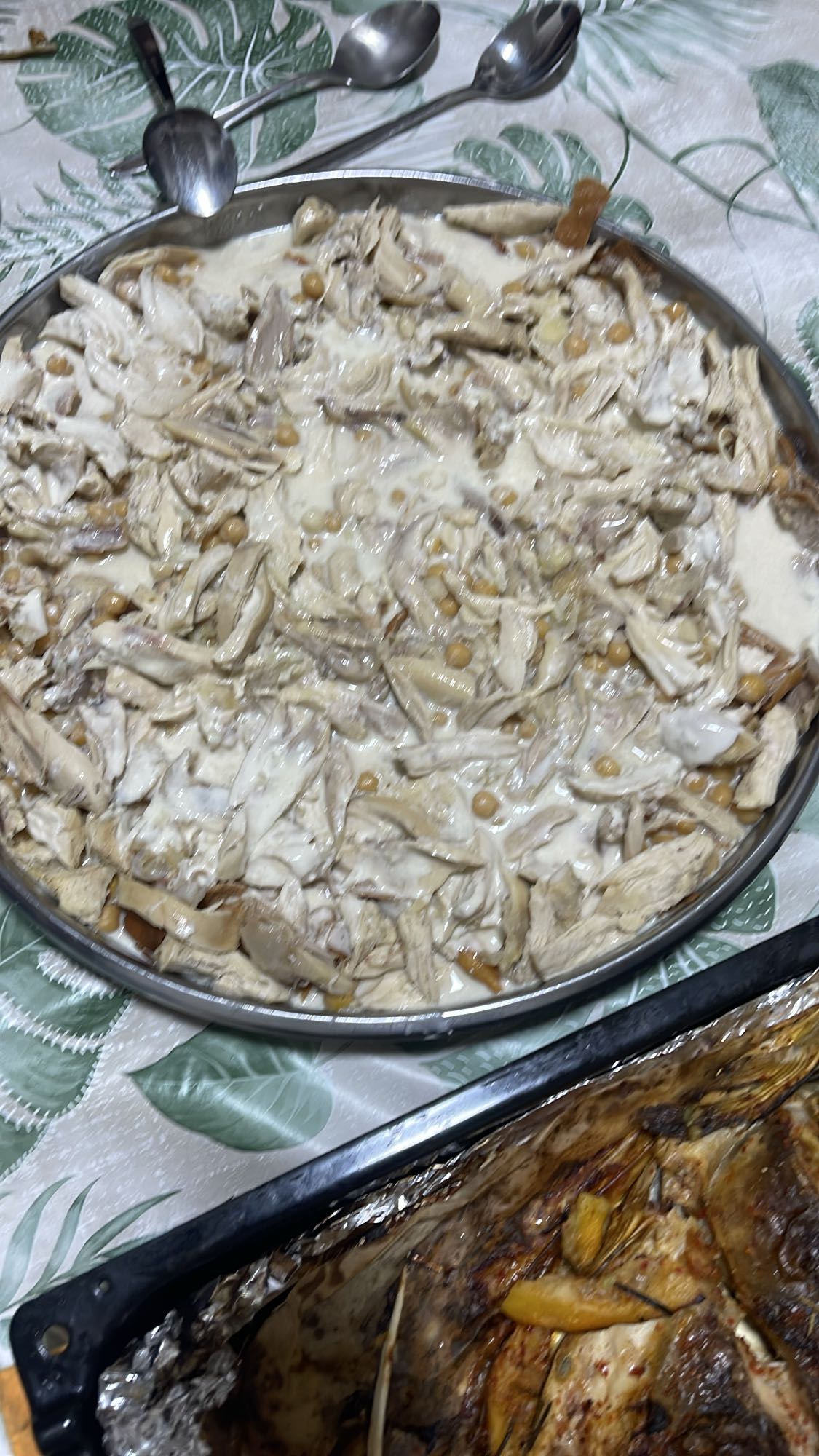 Hähnchen mit Sahnesoße