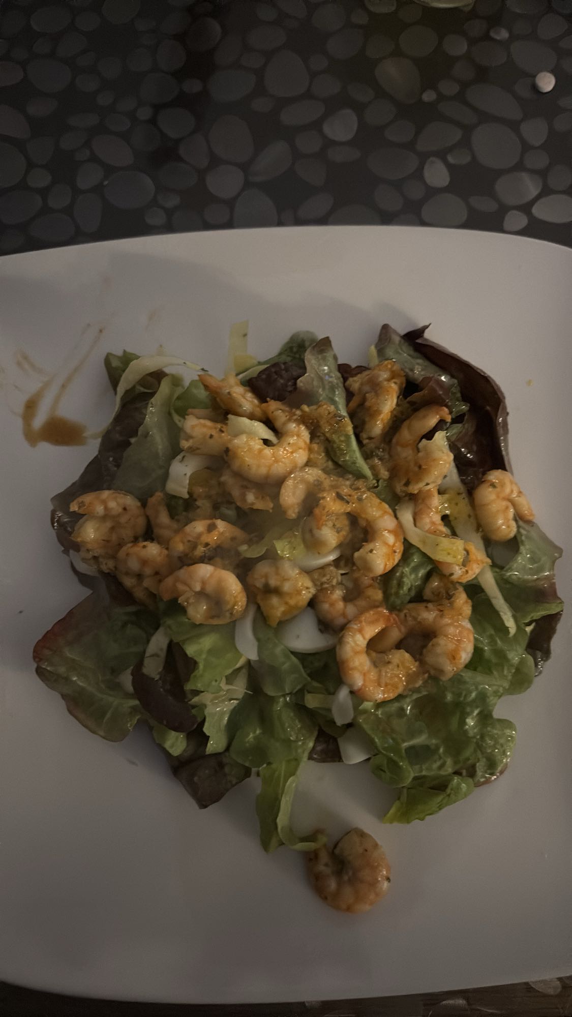 Salade de crevettes