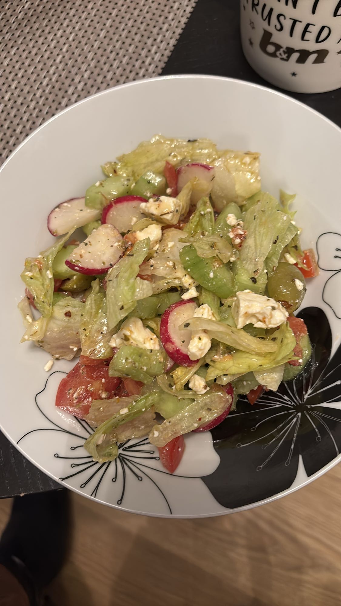 Sałatka warzywna z fetą