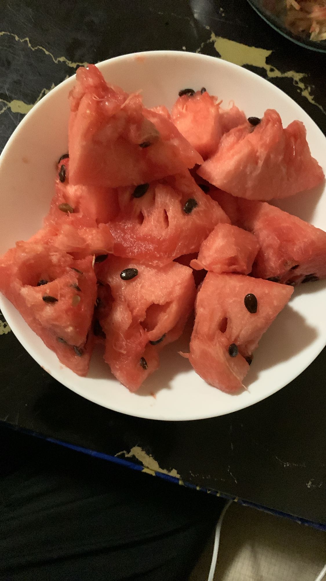 Wassermelonenstücke