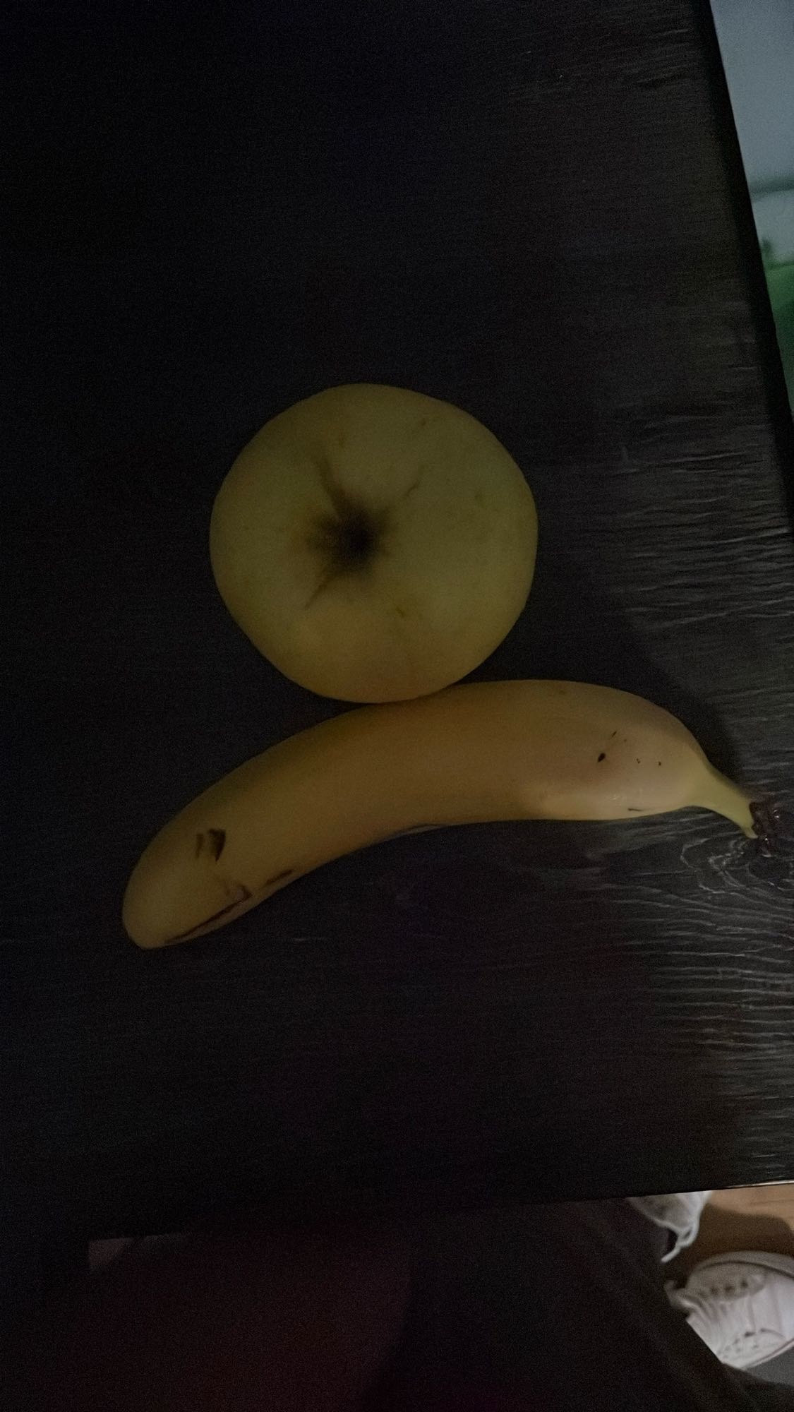 Pomme et banane