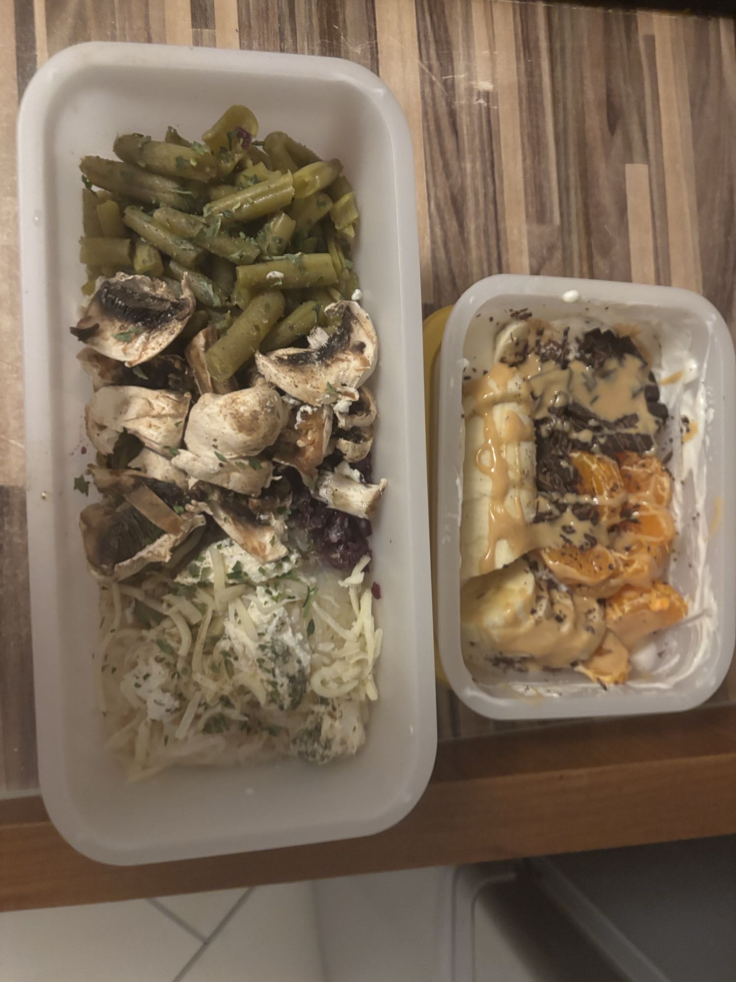 Pâtes aux champignons