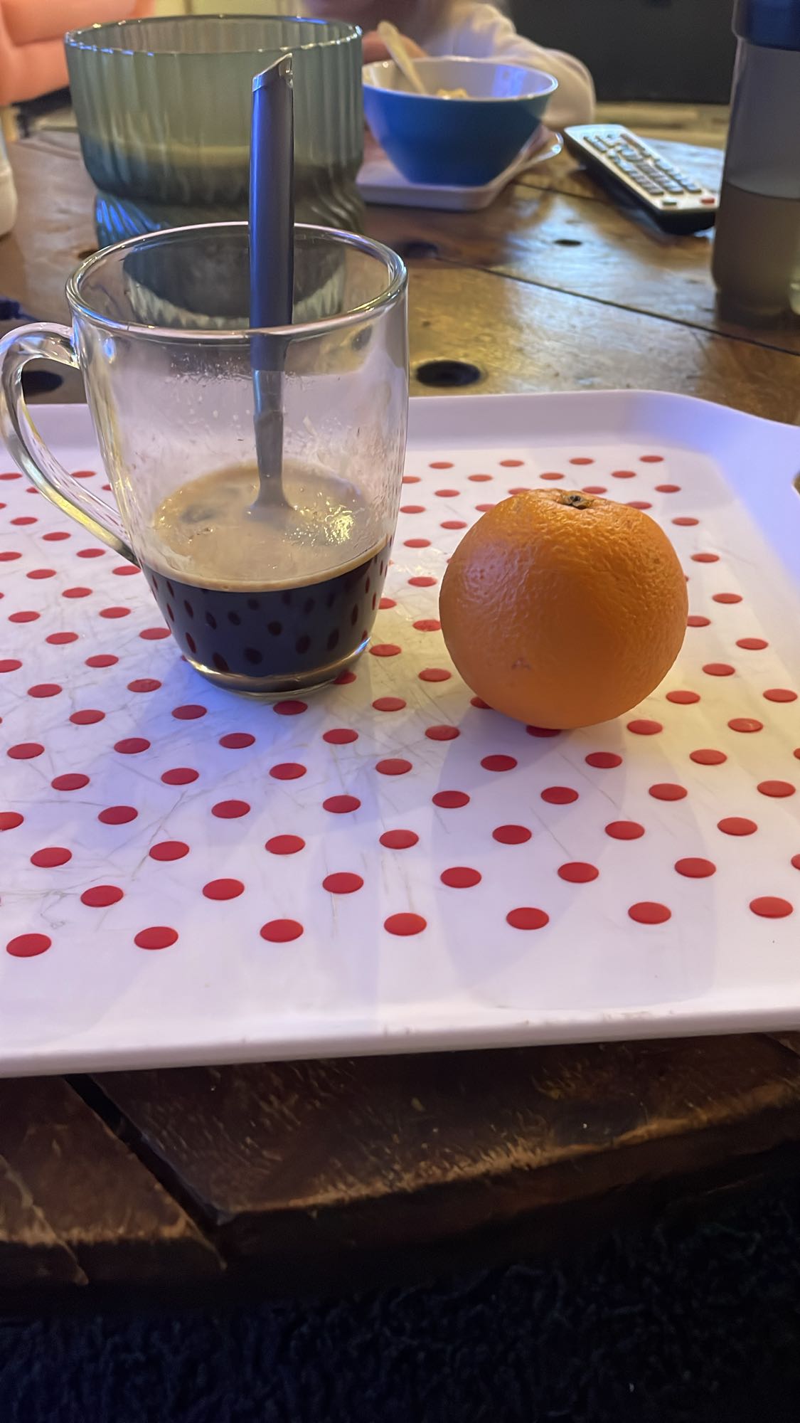 Café et orange