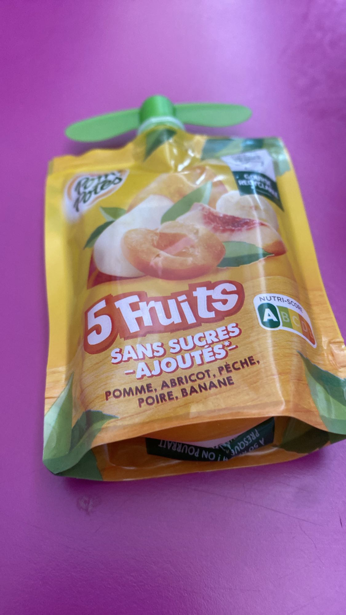 Purée de 5 fruits