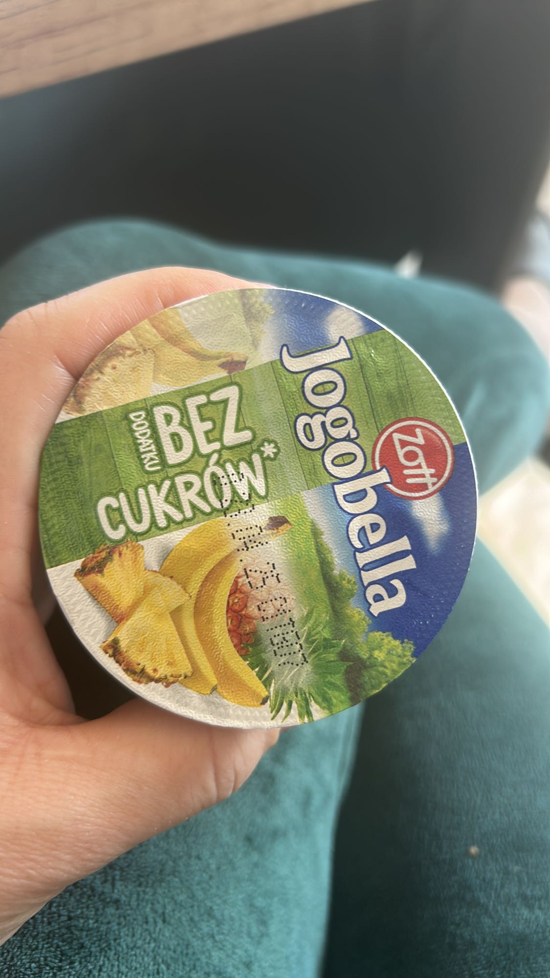 Jogurt ananas-banan