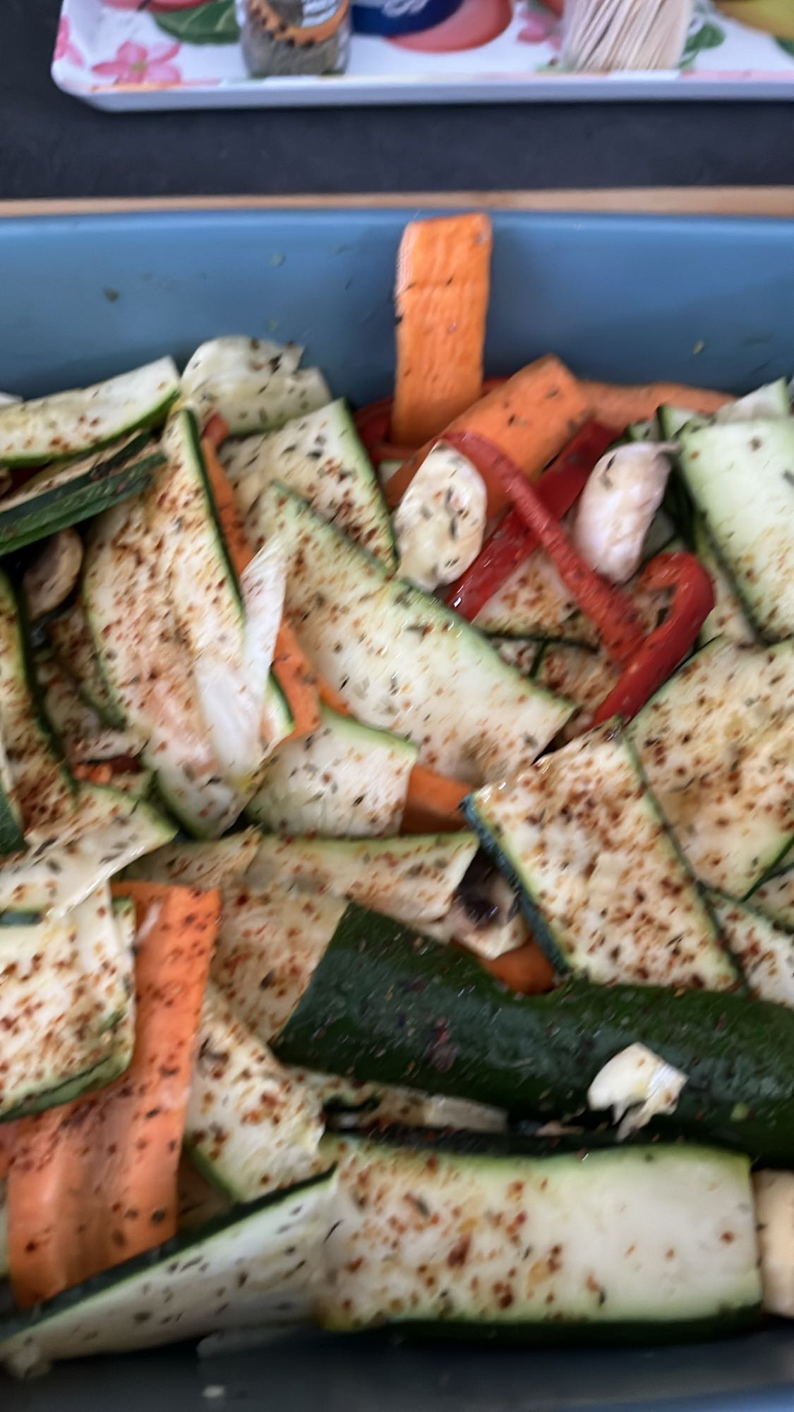 Légumes grillés épicés