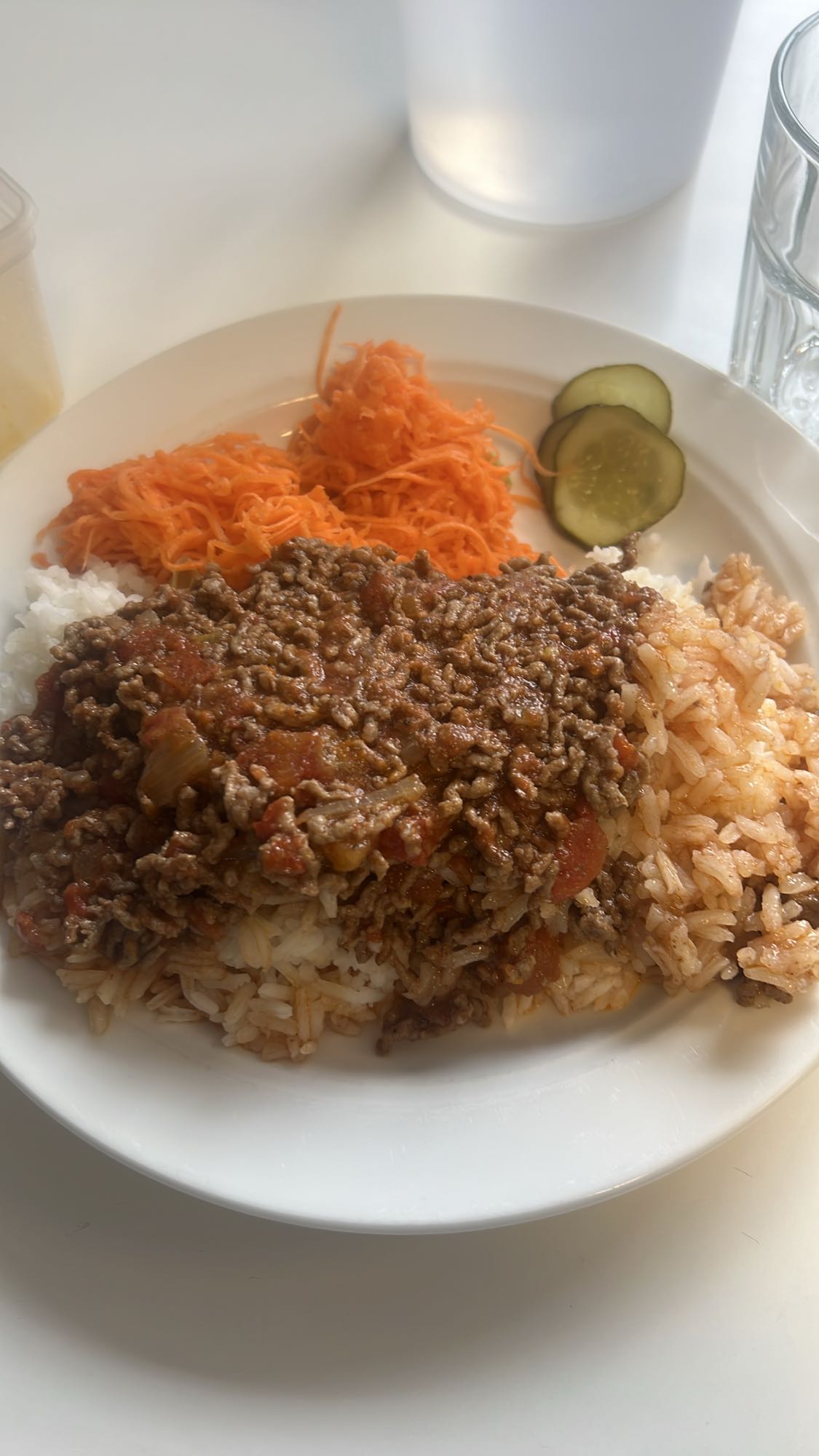 Köttfärssås med ris