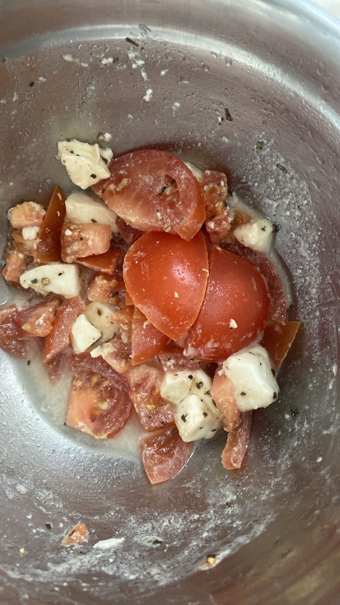 Salade tomate mozzarella