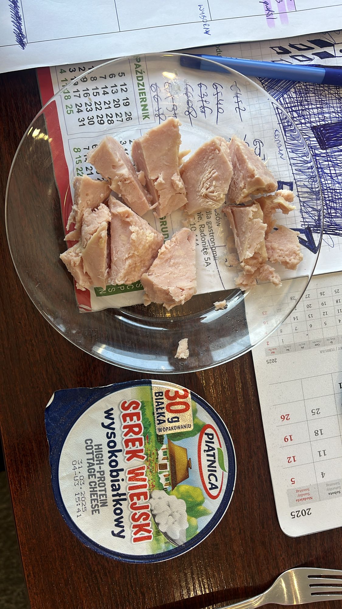 Tuńczyk z serkiem wiejskim