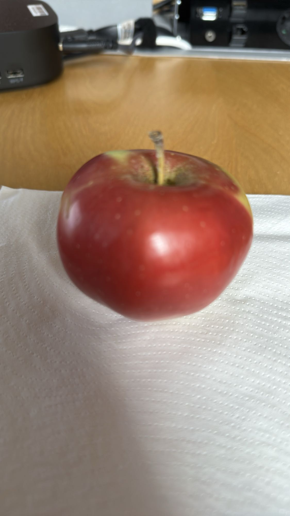 Rött äpple