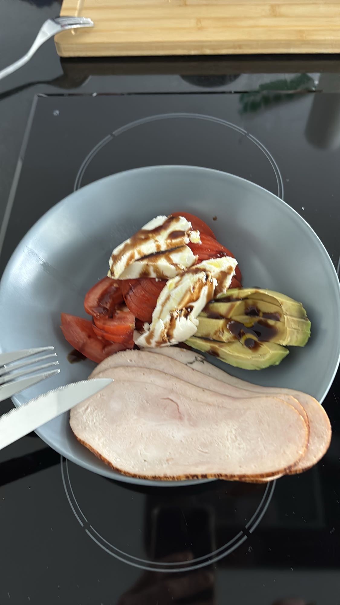 Salade avocat tomate