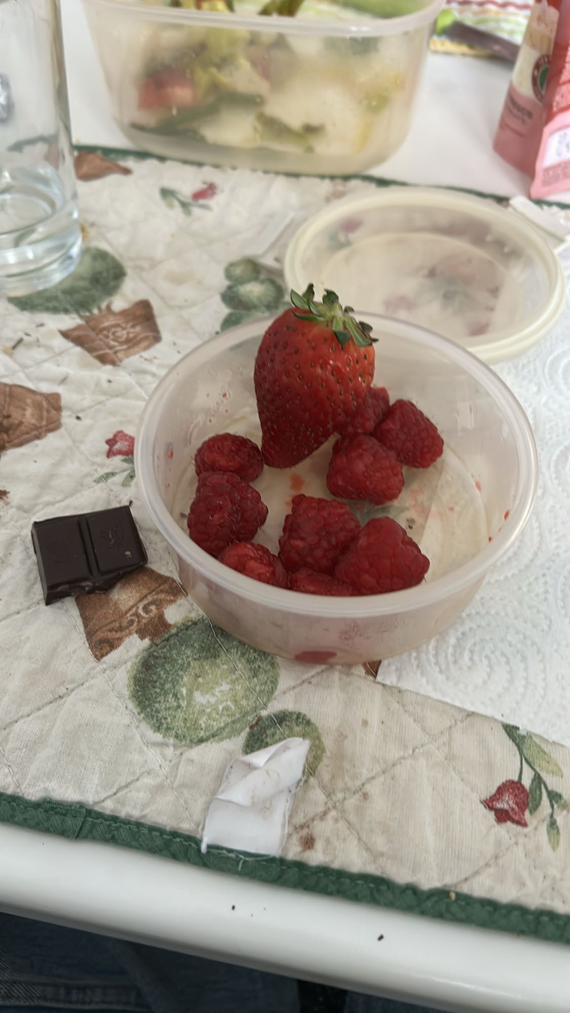 Berry and Dark Chocolate Snack