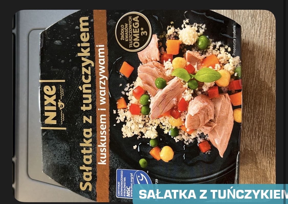 Sałatka z tuńczykiem