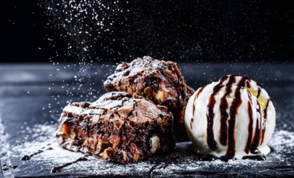 Brownie with Ice Cream