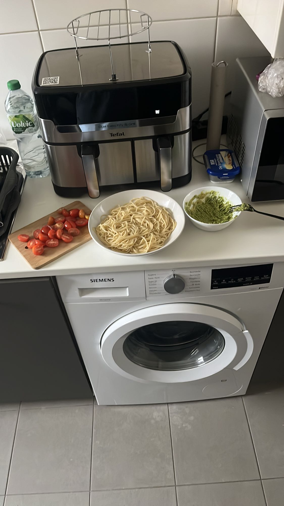 Spaghetti mit Avocado