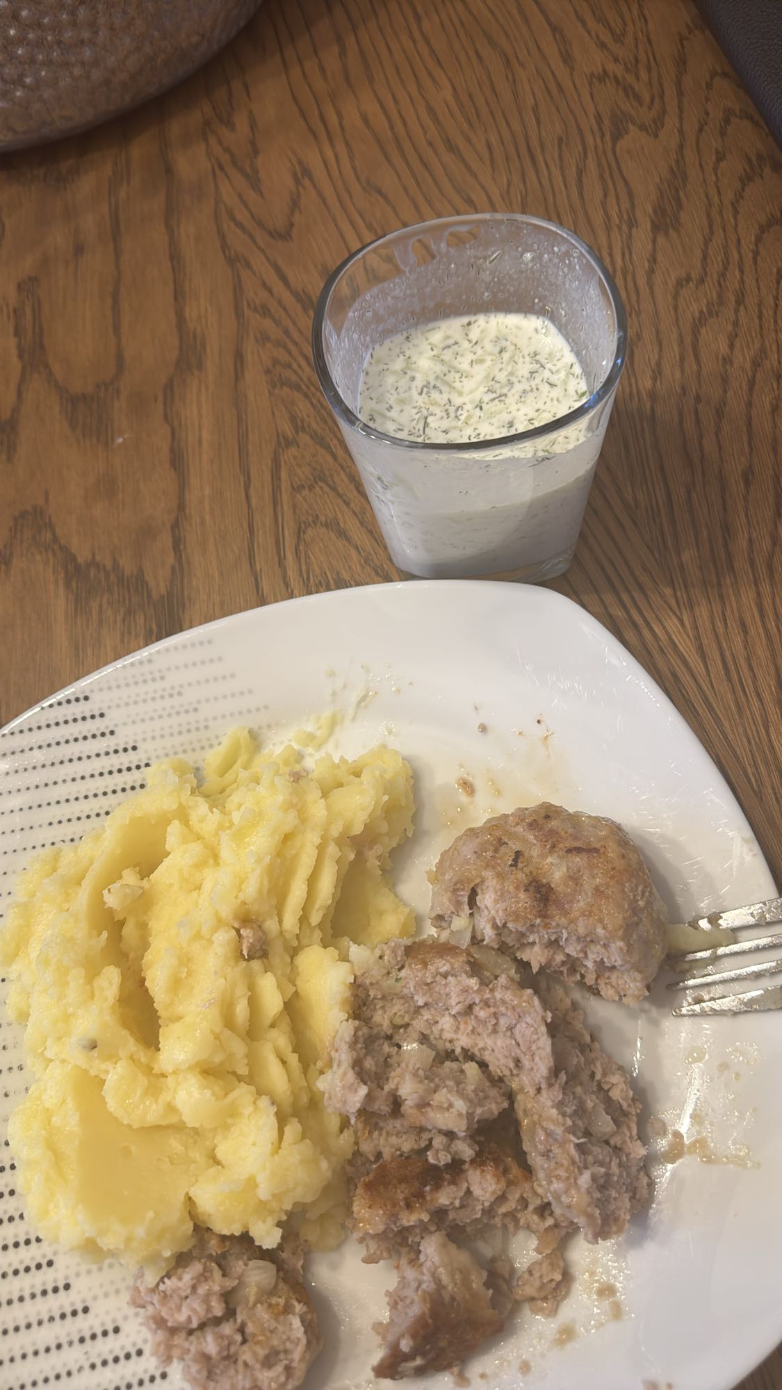 Kotlet mielony z puree